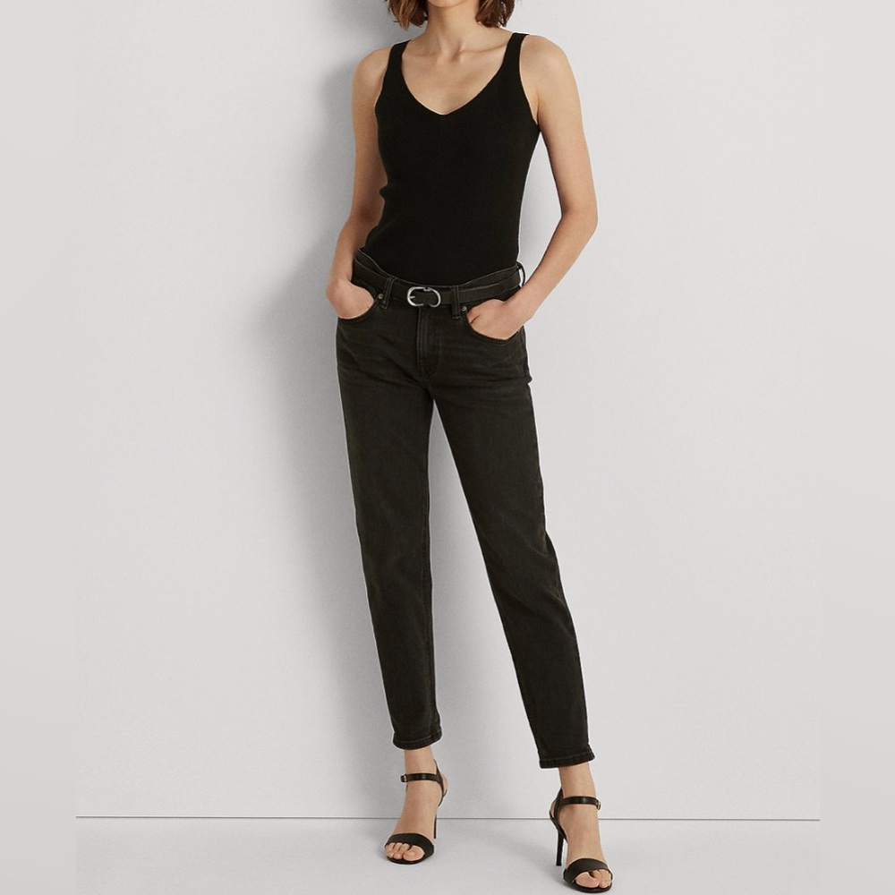 NWT Lauren Ralph Lauren Women’s Relaxed Tapered Jeans